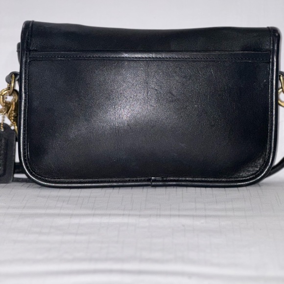 Vintage Coach Black Pocket Purse 9755 - Picture 2 of 15